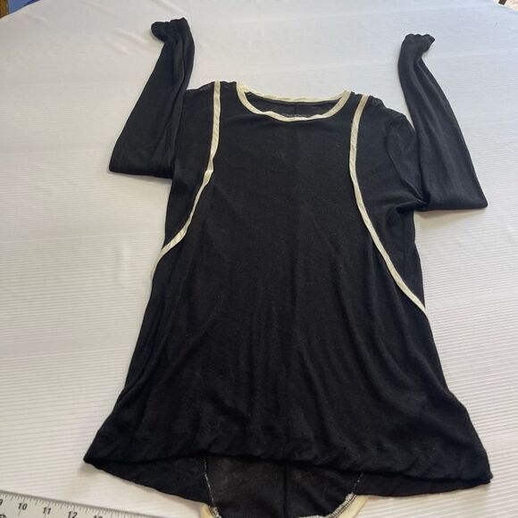 Rag & Bone Andrea Long Back Sleeve Blouse Modern Top Size Medium - Picture 6 of 8